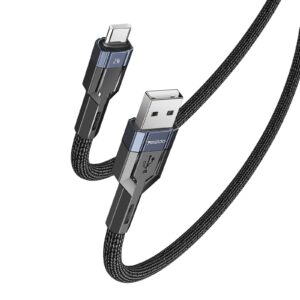 کابل تبدیل USB به USB-C یسیدو مدل CA106 6mm طول 1.2 متر